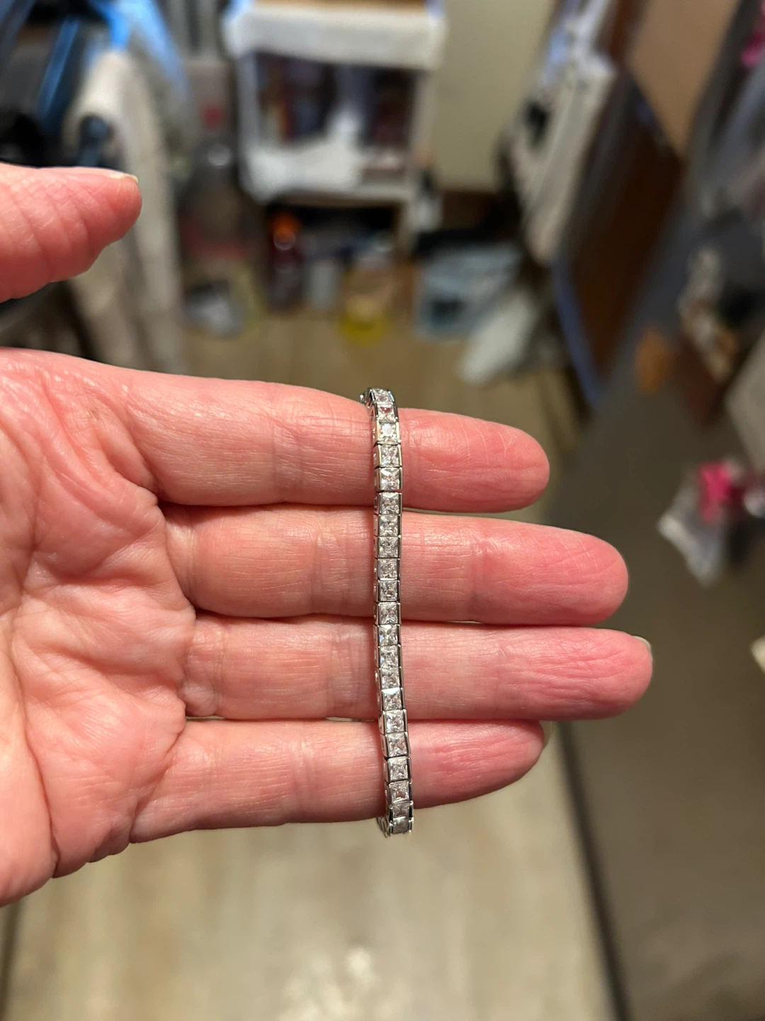Tennis Bracelet with Cubic Zirconia - photo 3