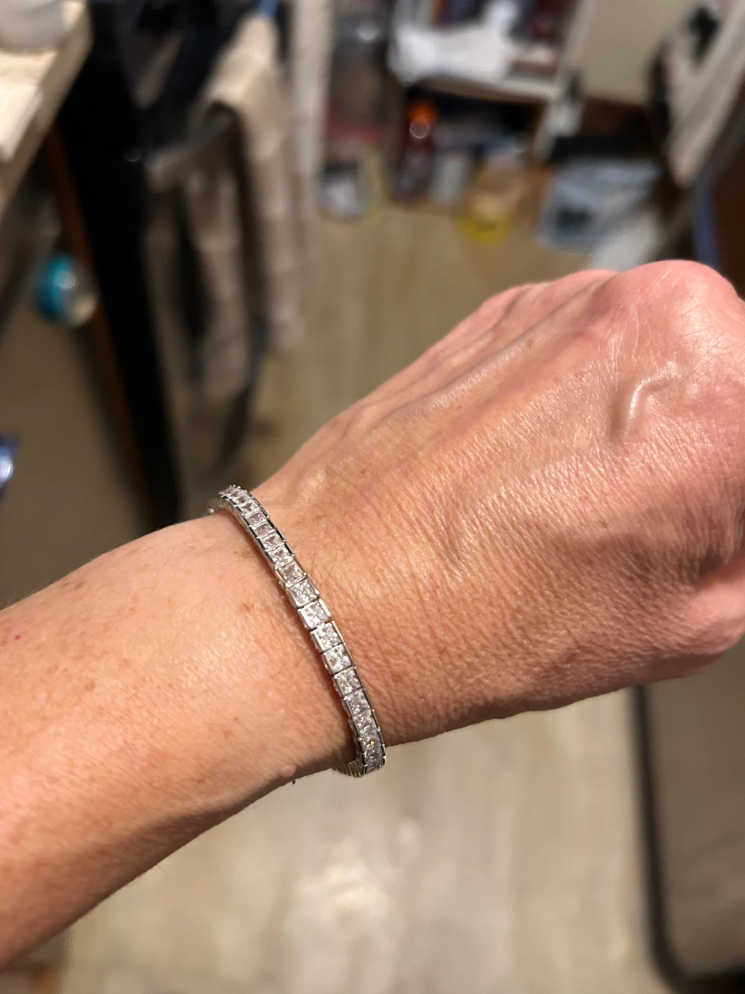 Tennis Bracelet with Cubic Zirconia