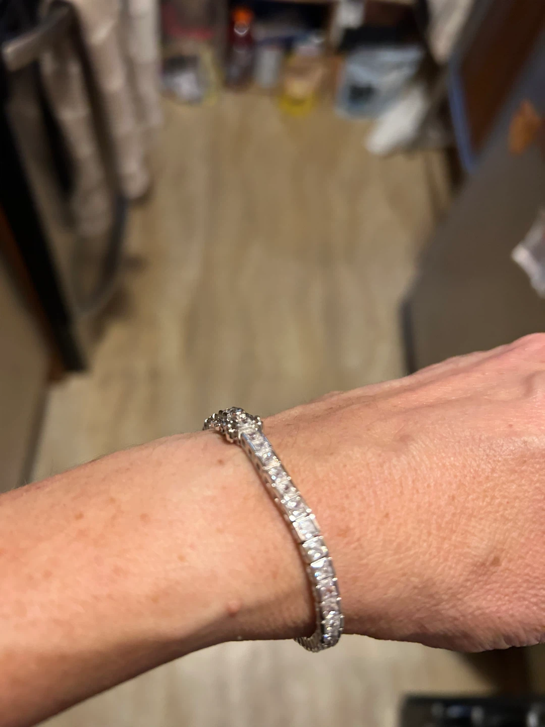 Tennis Bracelet with Cubic Zirconia - photo 2