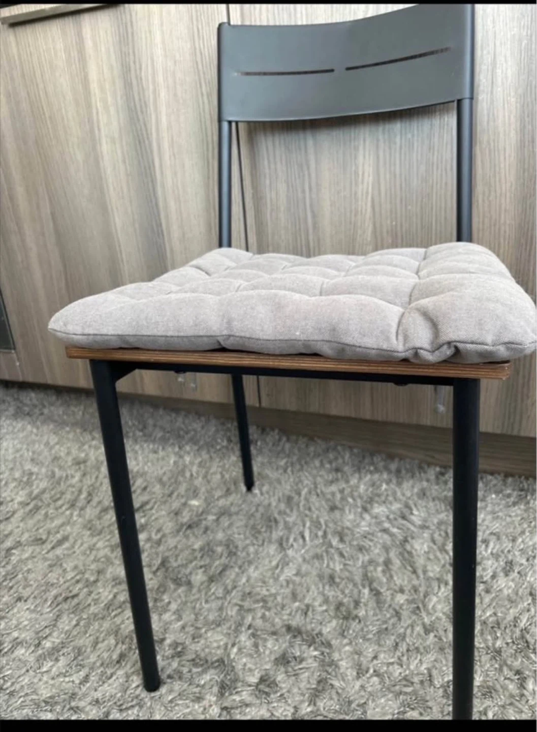 IKEA NILSERIK Chair - Black/Wood Effect - photo 3