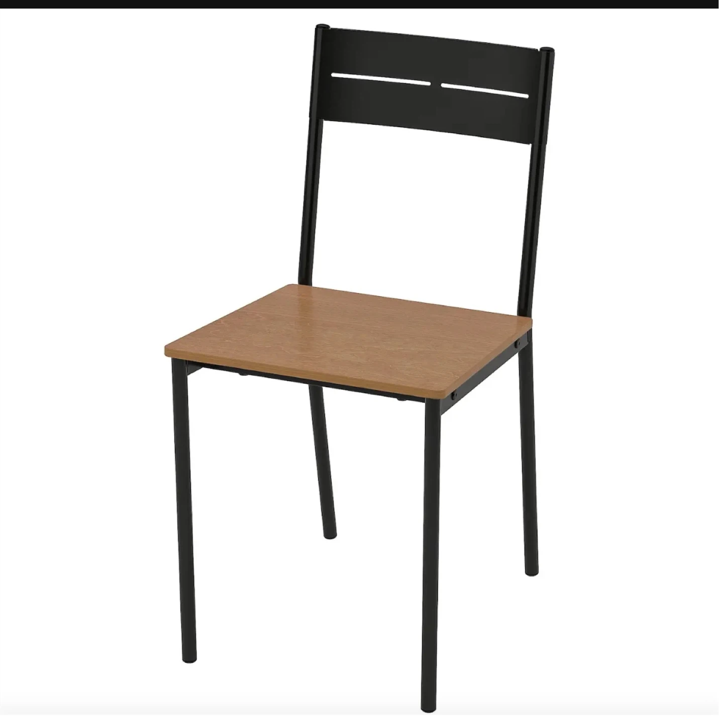 IKEA NILSERIK Chair - Black/Wood Effect - photo 2