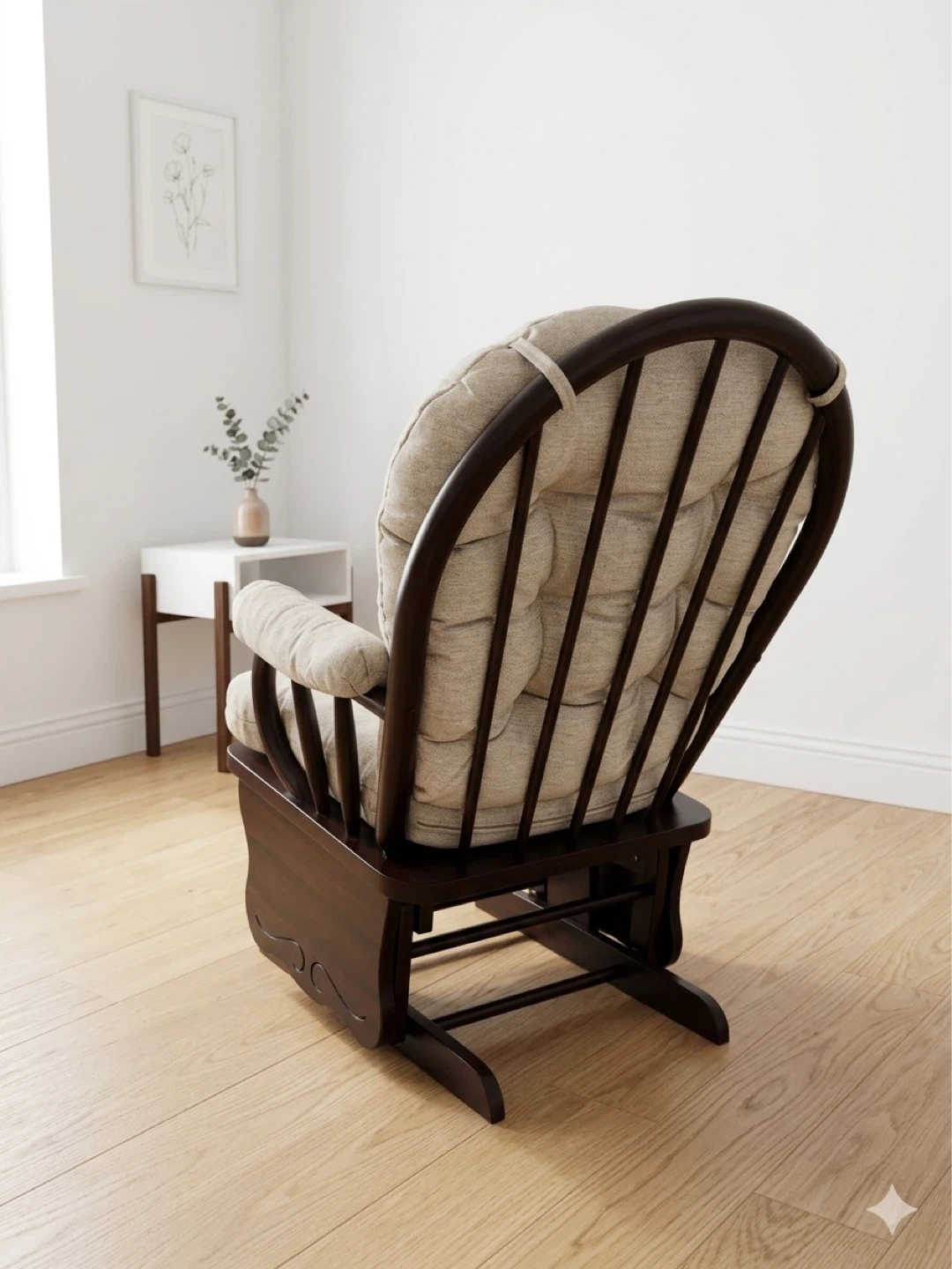 Wood Glider Rocking Chair - photo 2