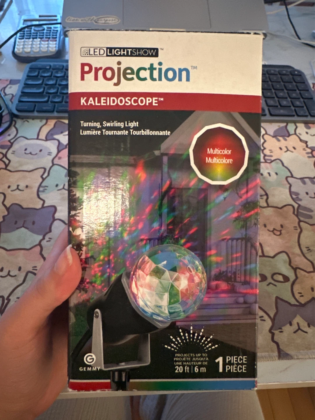 LED Lightshow Projection Kaleidoscope