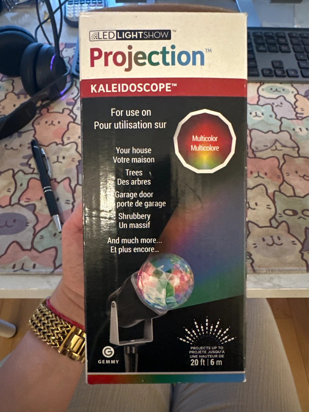 LED Lightshow Projection Kaleidoscope - photo 4