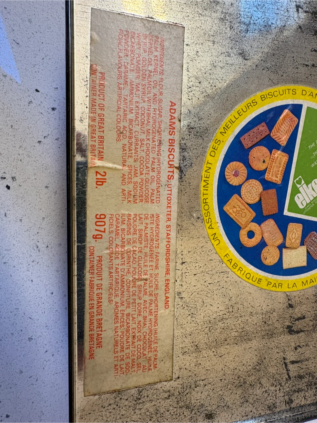 Adams Biscuits Tin - Queen's Silver Jubilee 1952-1977 - photo 3