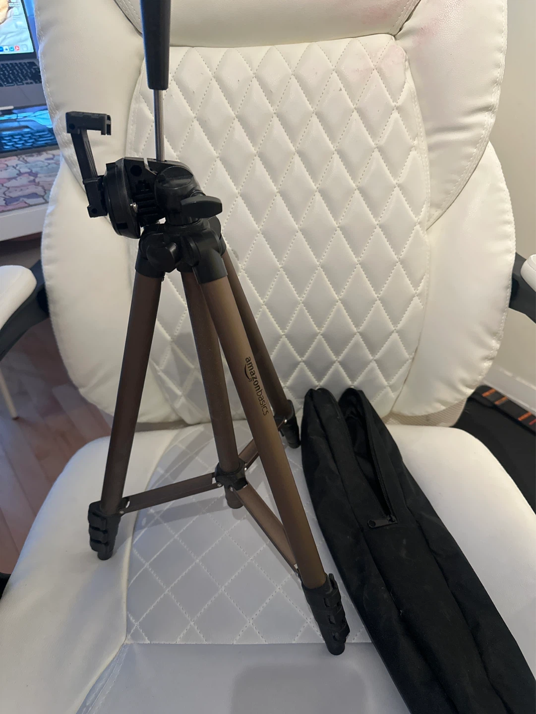 Amazon Basics 50-Inch Tripod with Carrying Bag