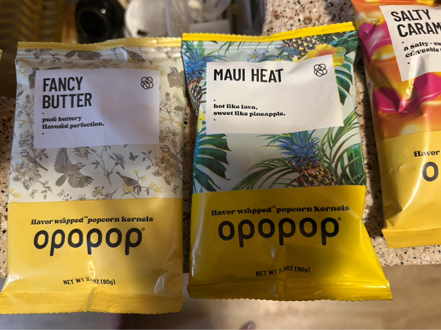 Opopop Flavor Wrapped Popcorn Kernels Variety Pack - photo 2