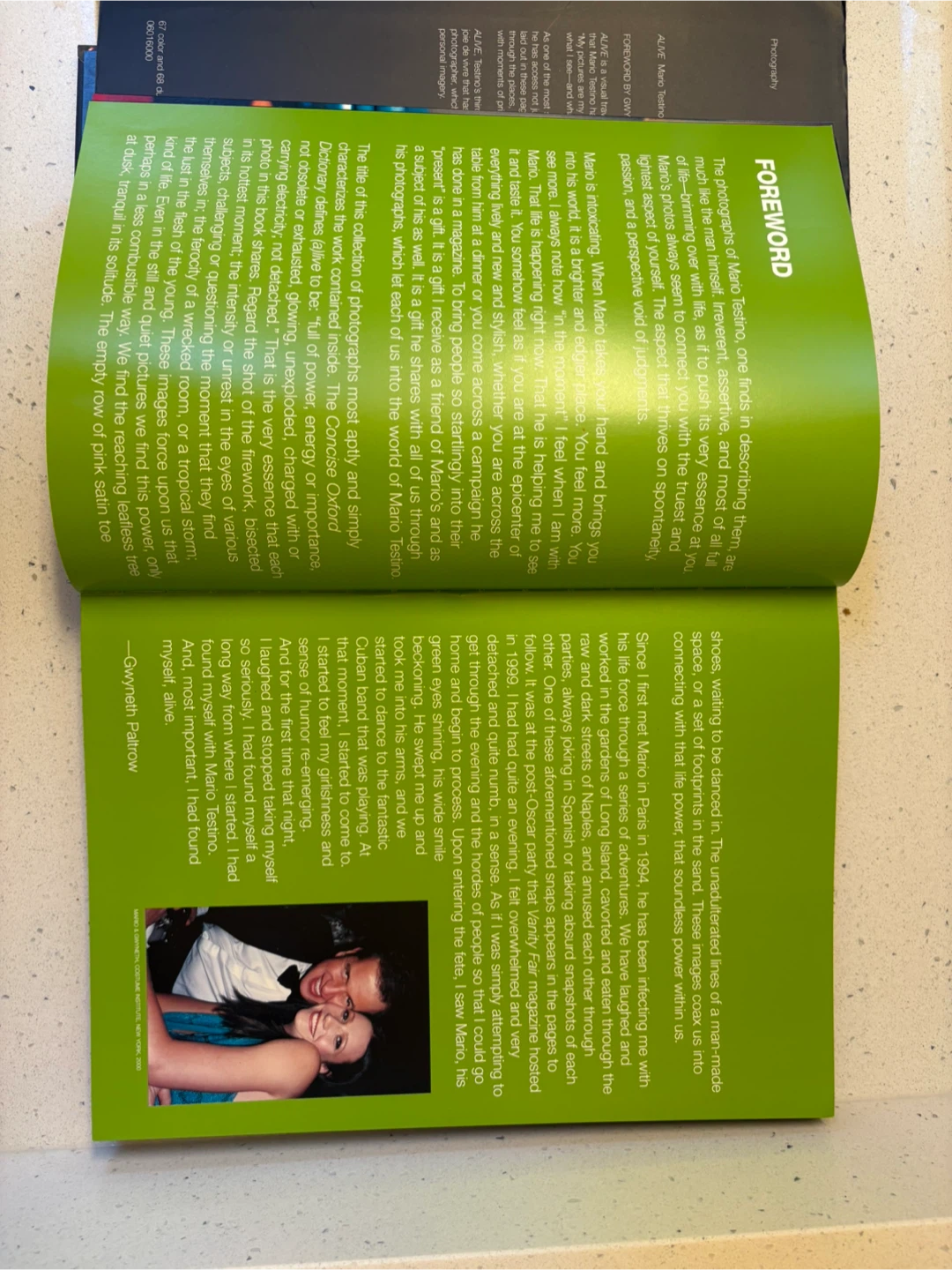 Mario Testino ALIVE Photography Book - photo 2