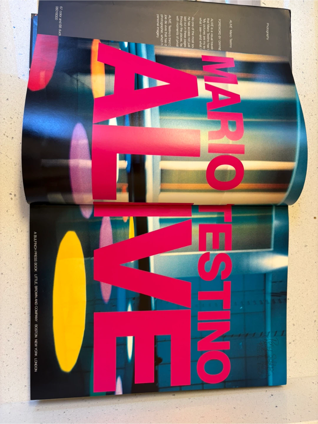 Mario Testino ALIVE Photography Book - photo 3