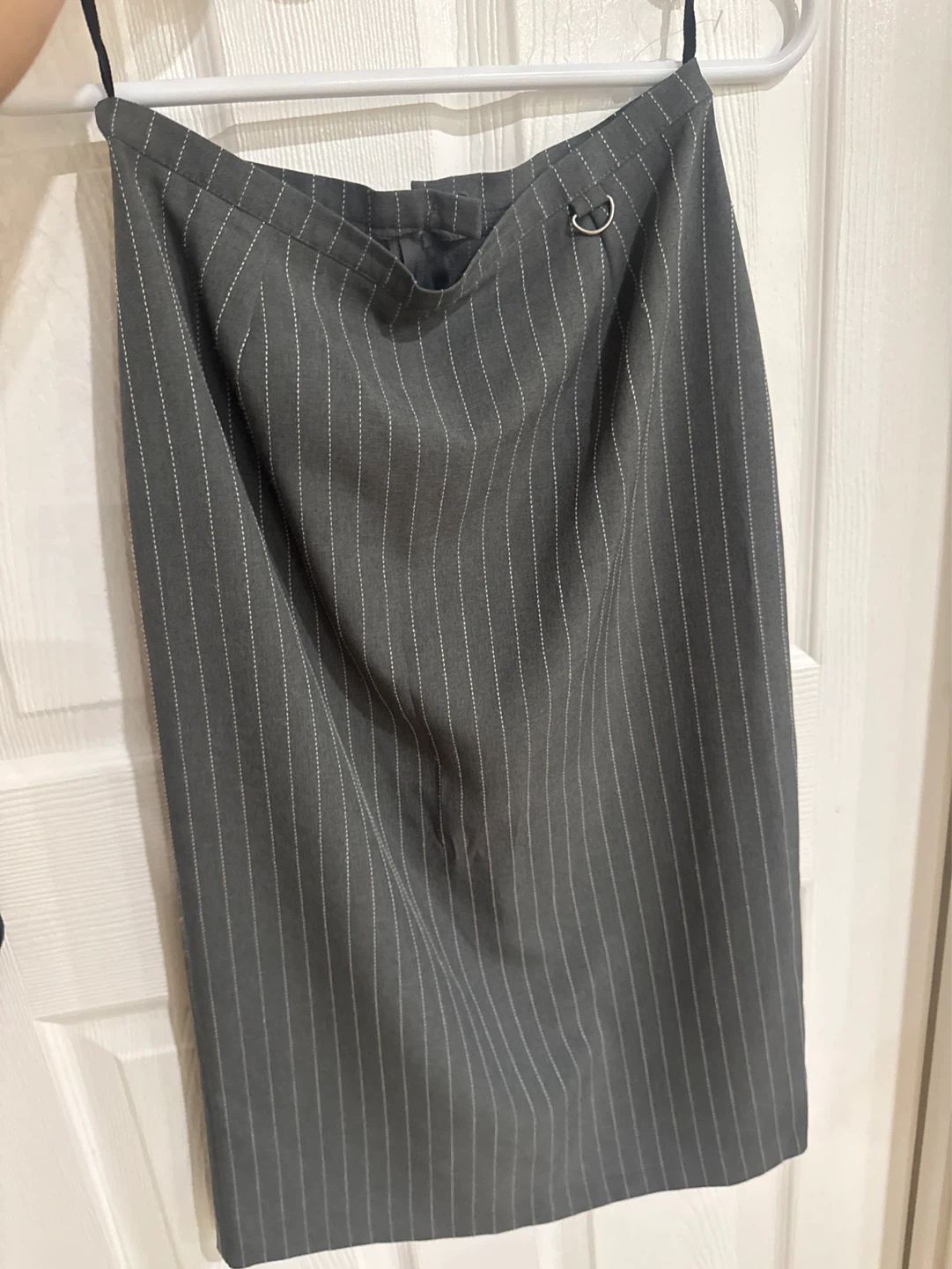 Massimi Pinstripe Suit Set - Grey - photo 4