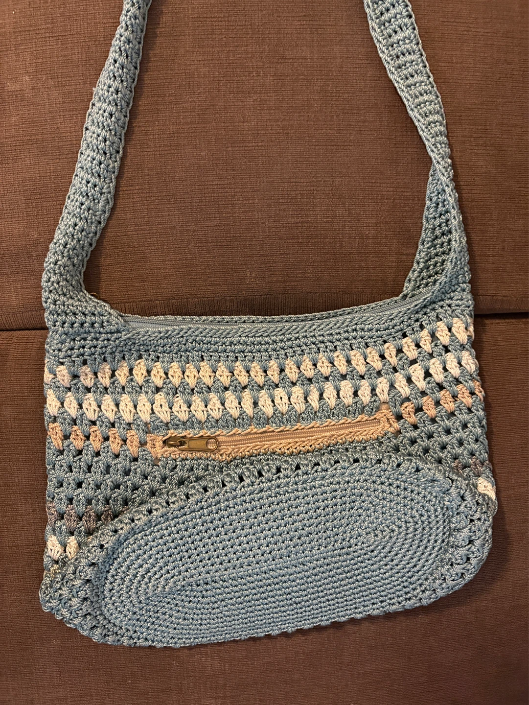 The Sak Turquoise Crochet Shoulder Bag NWOT - photo 5