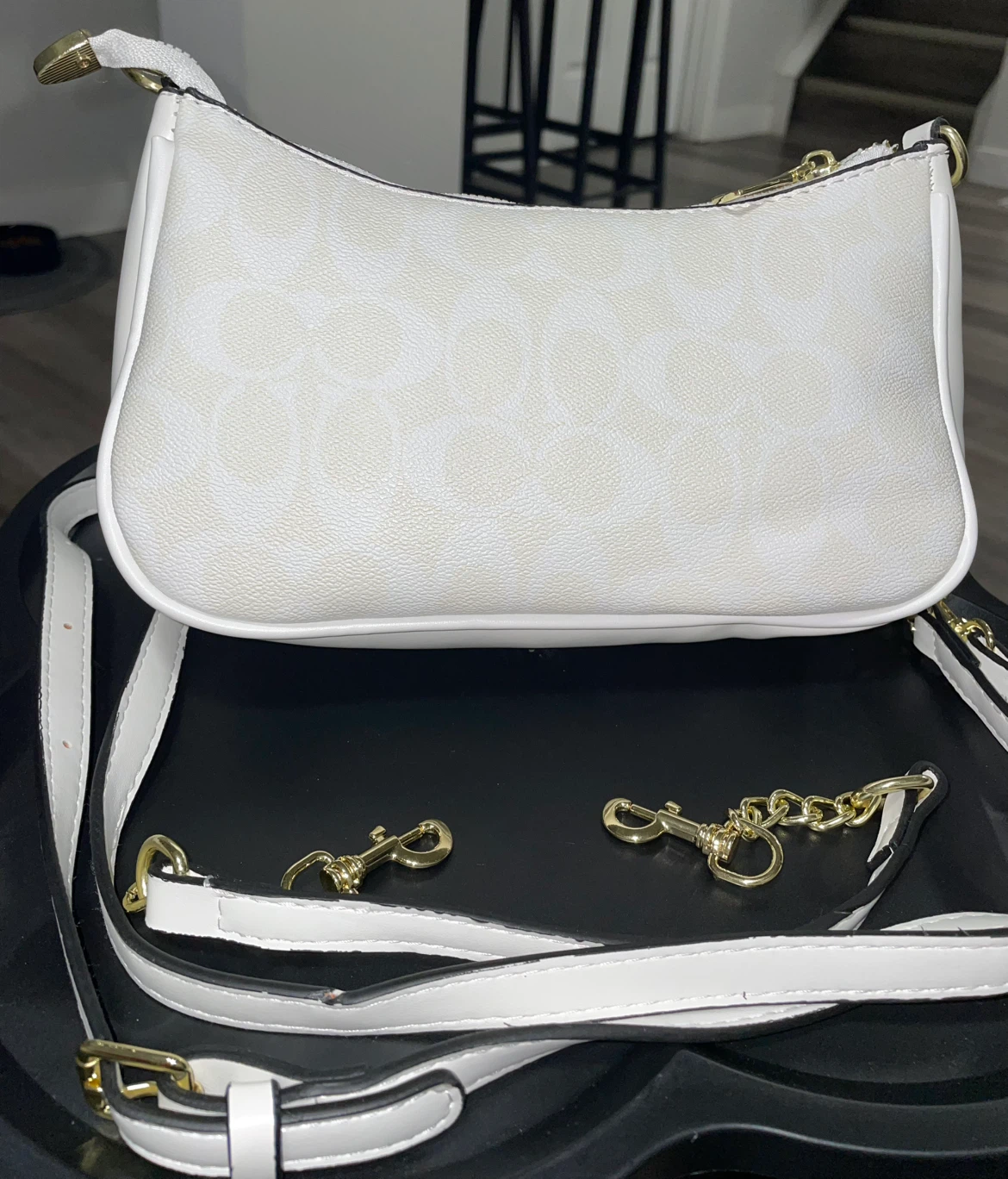 Coach White and cream color Shoulder Bag - photo 3