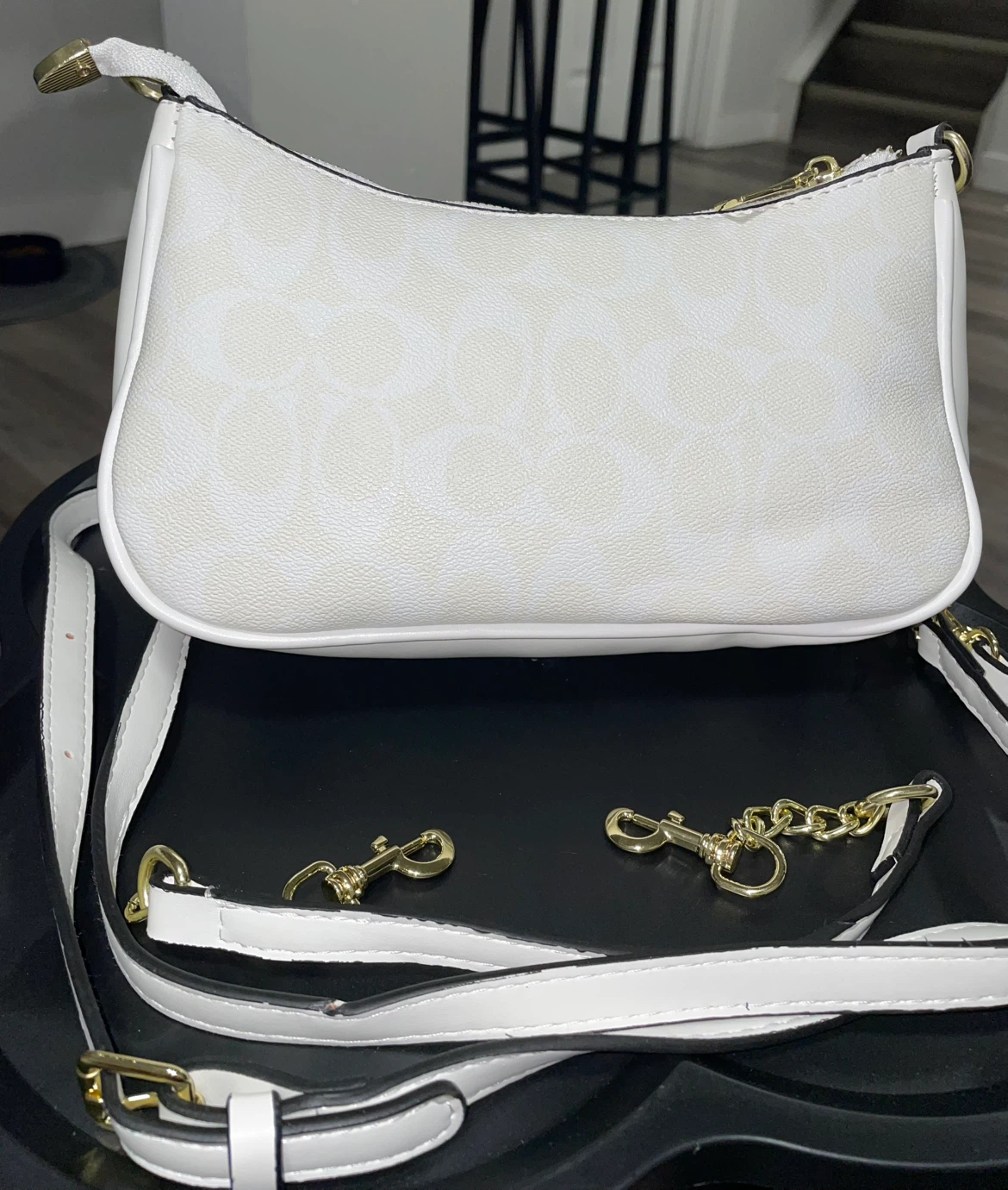 Coach White and cream color Shoulder Bag - photo 4