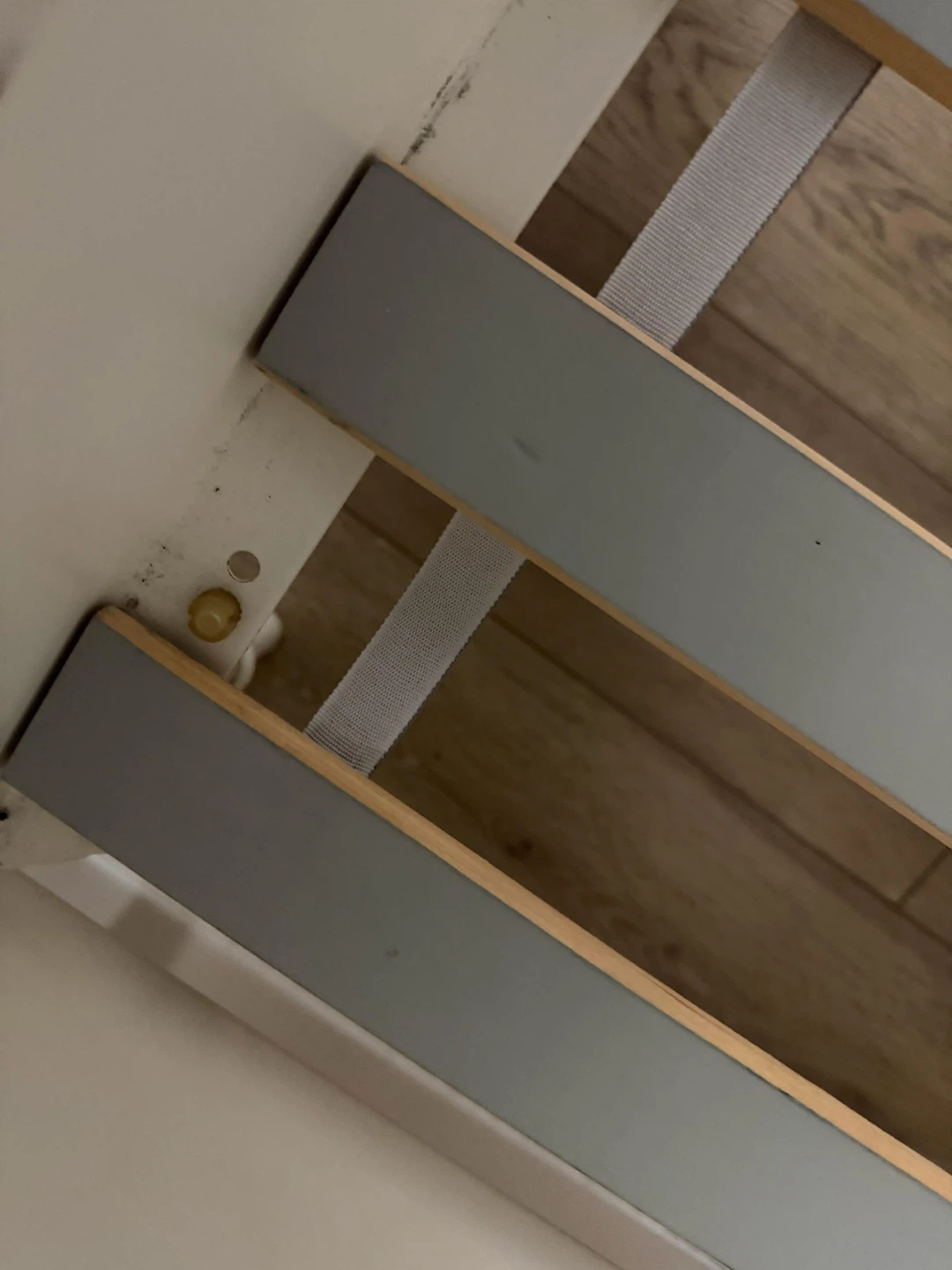 White Metal Bed Frame - photo 5