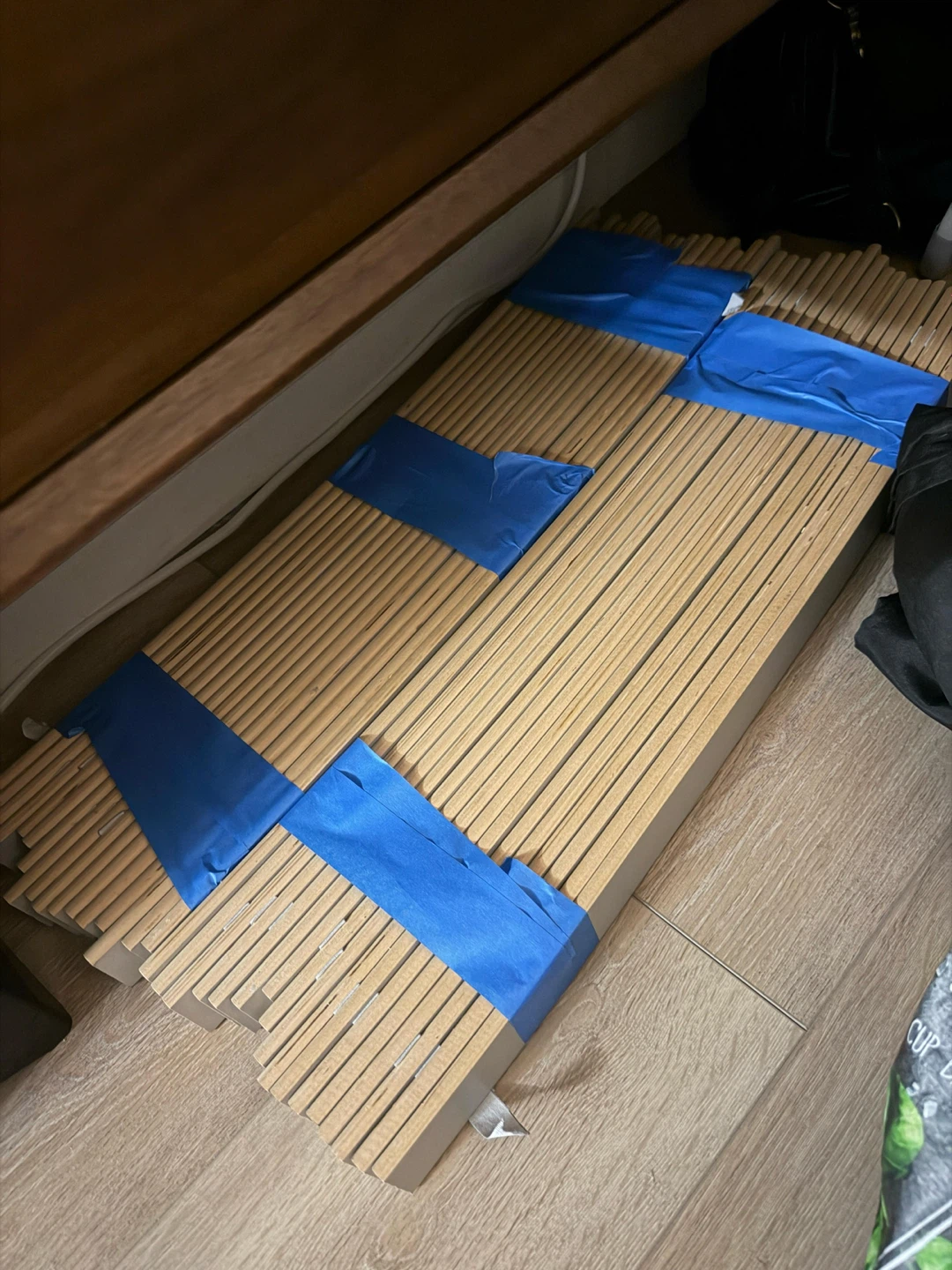 White Metal Bed Frame - photo 2