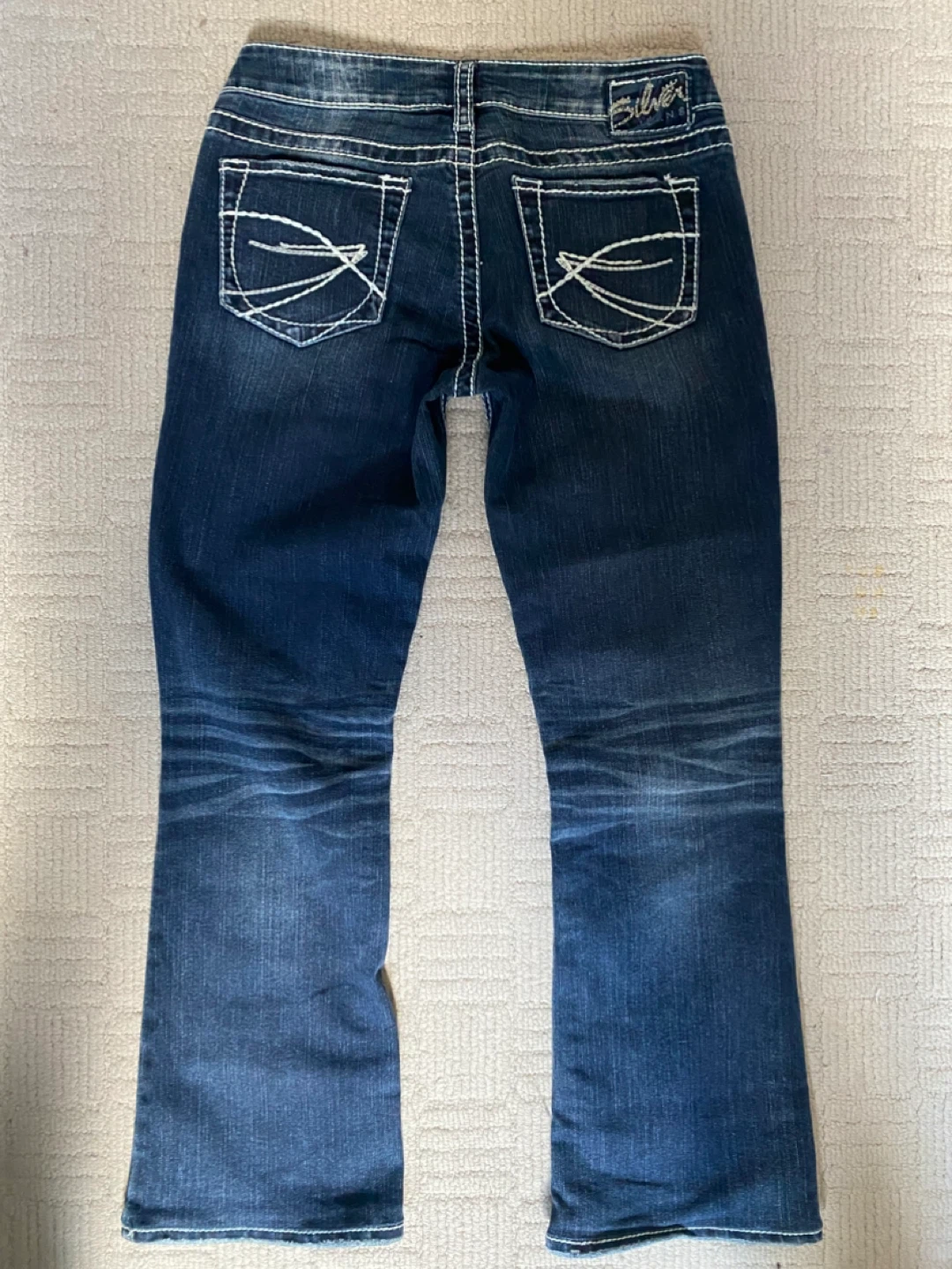 Silver jeans