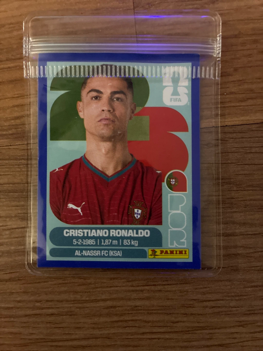 Panini FIFA Cristiano Ronaldo Trading Card
