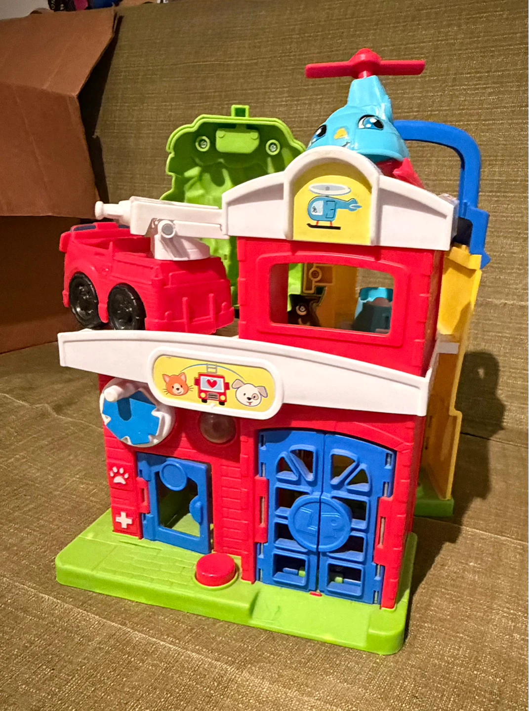 Fisher-Price Little People Fire Station & House Toy