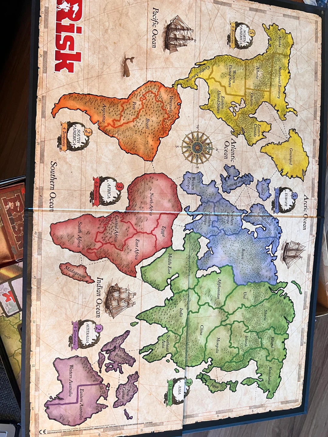 Risk The Game of Strategic Conquest Board Game - photo 2