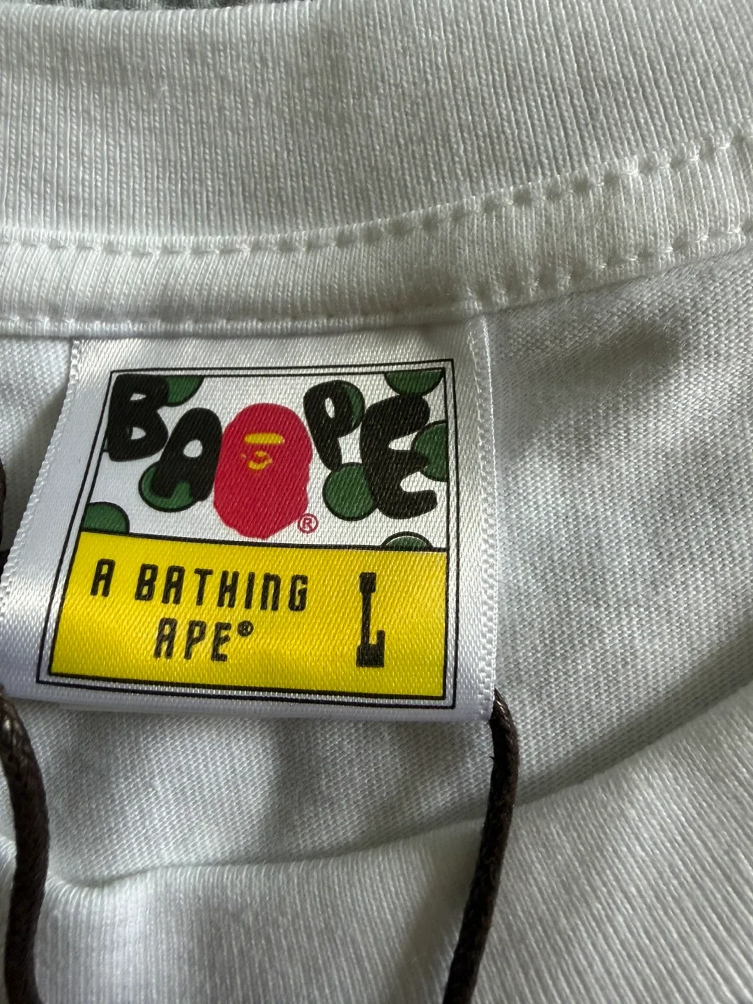 A Bathing Ape BAPE White Camo Ape Head T-Shirt - photo 4
