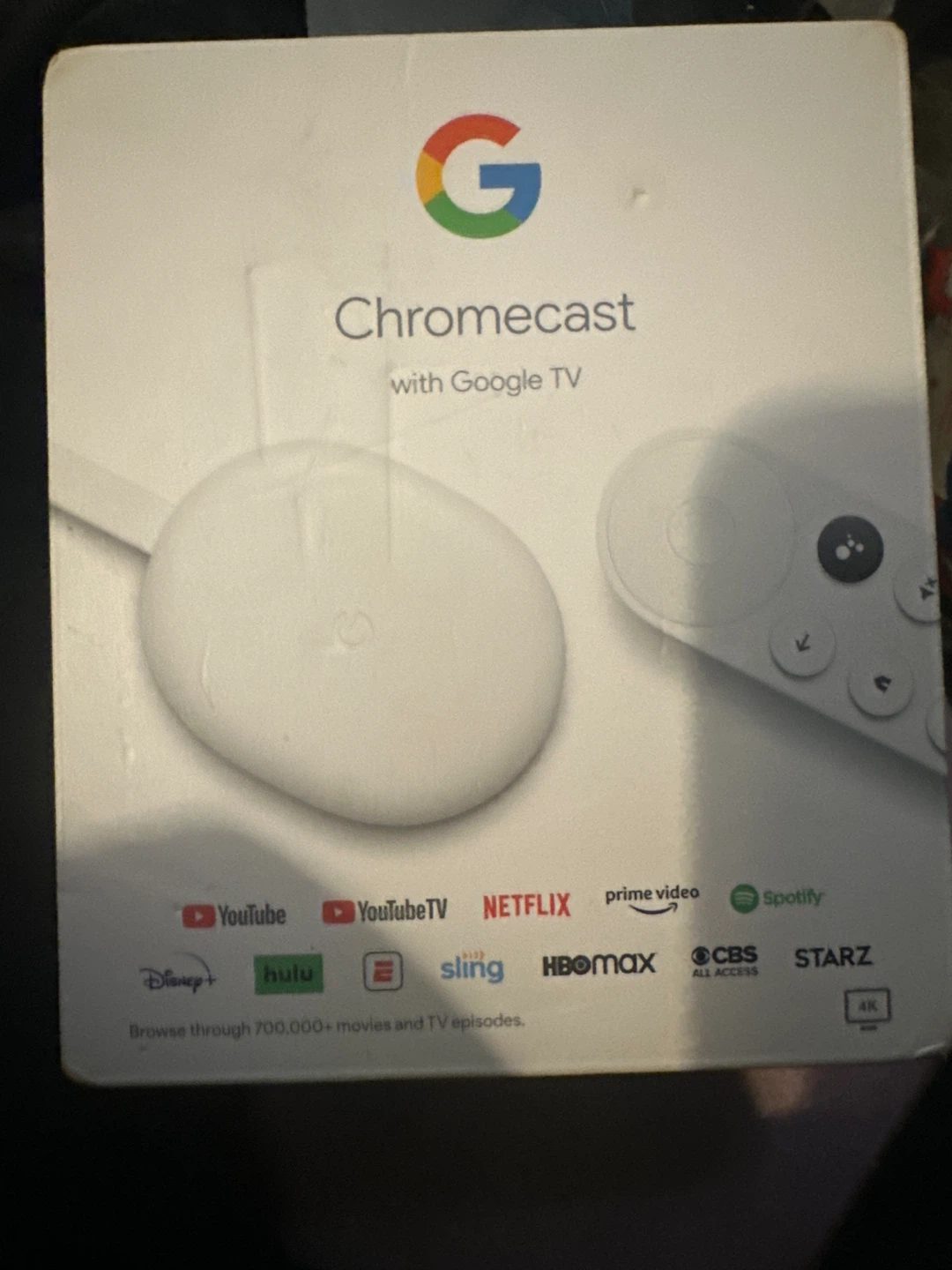 Google Chromecast with Google TV (4K)