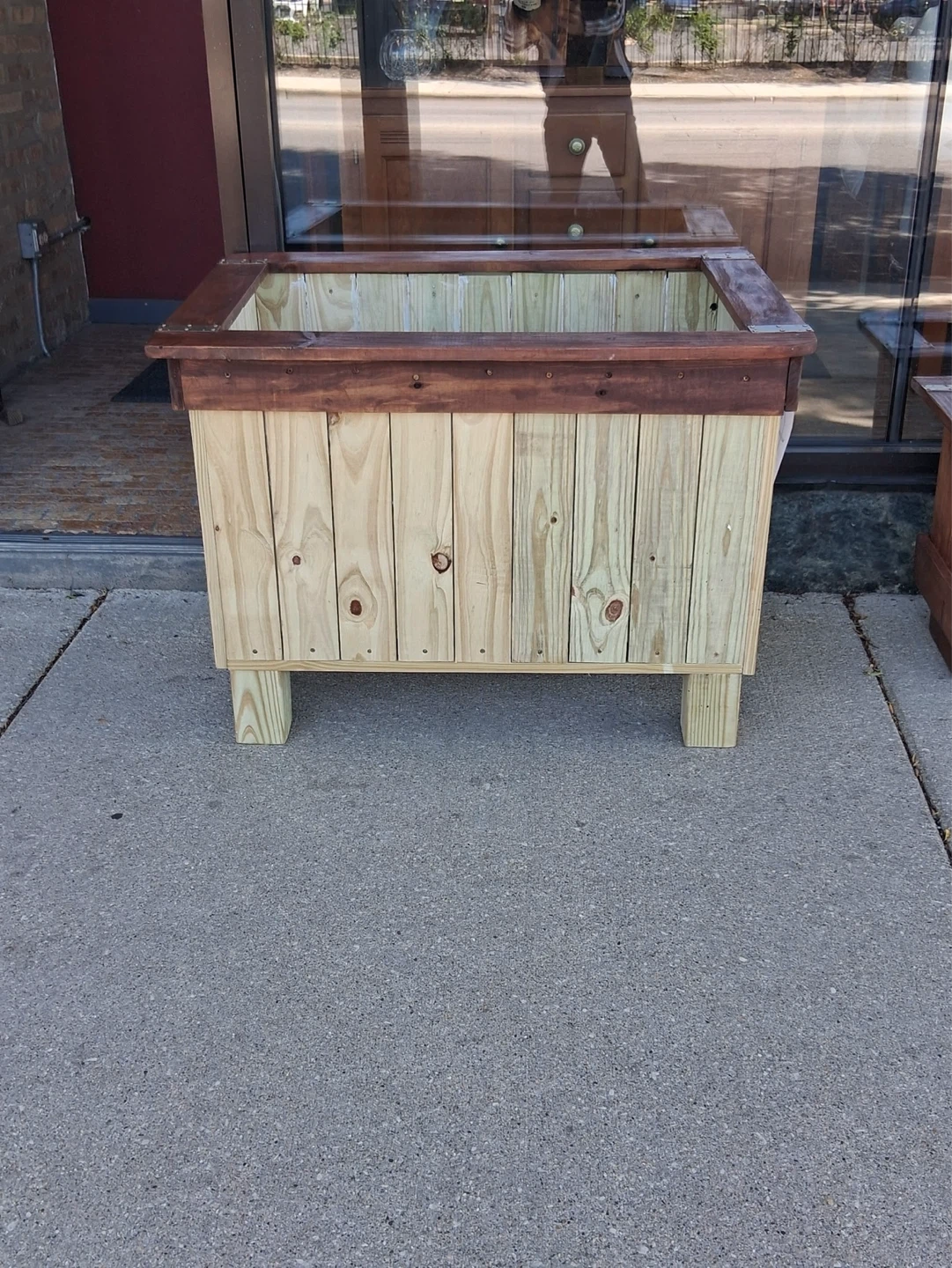 Hand-crafted Wooden Raised Planter Box