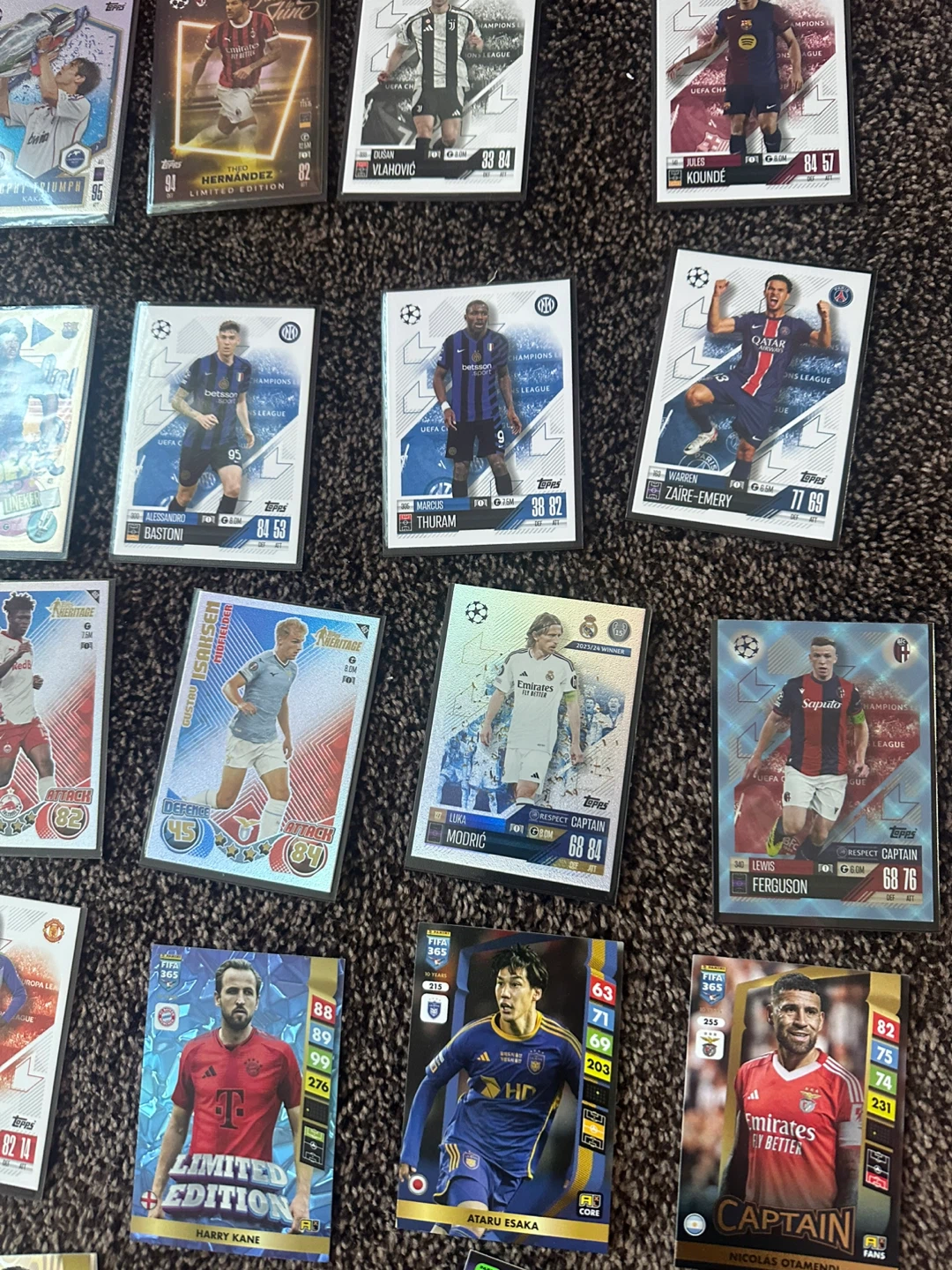 Assorted Topps Match Attax Soccer Trading Cards - photo 4
