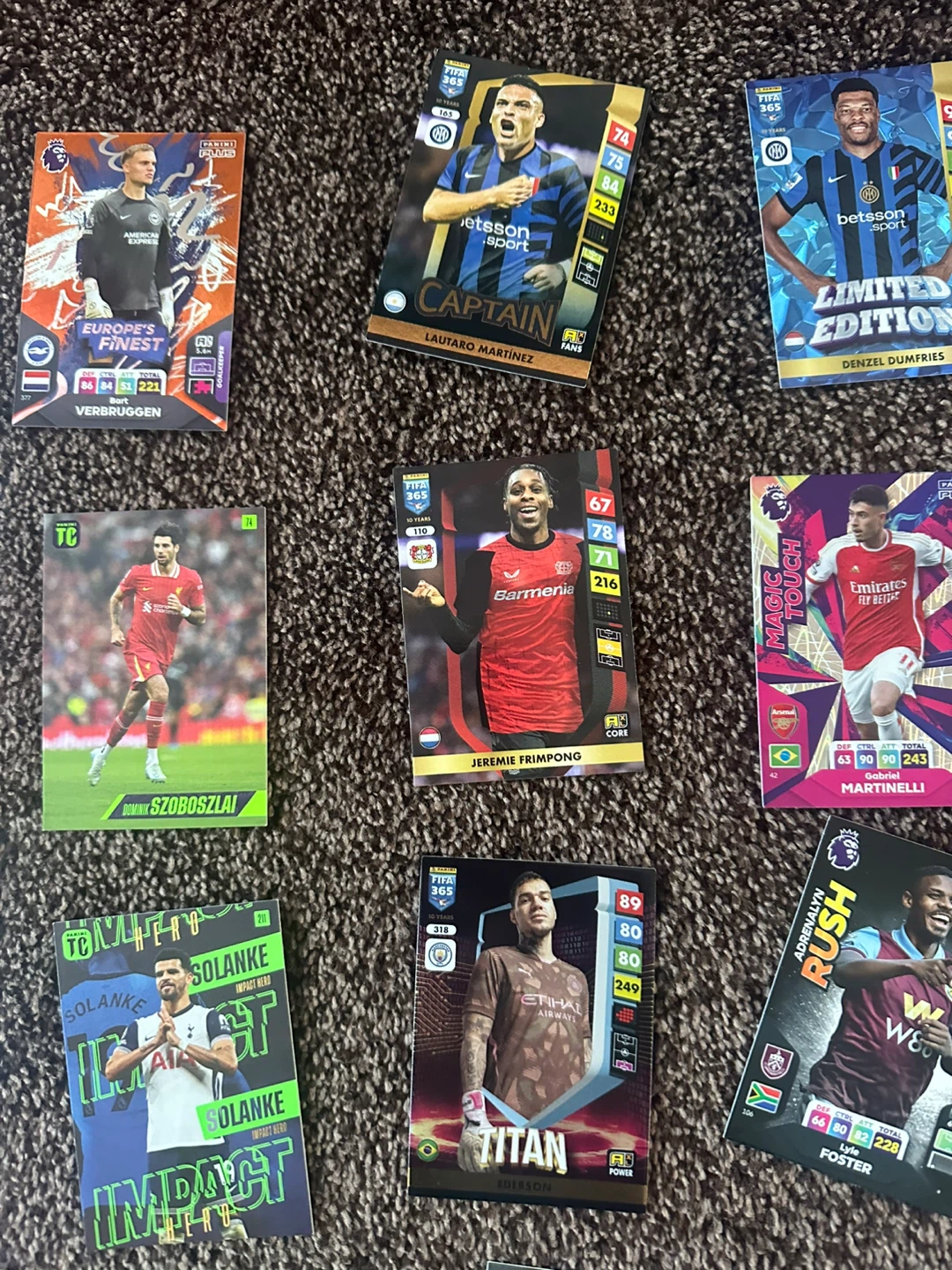 Assorted Topps Match Attax Soccer Trading Cards - photo 2