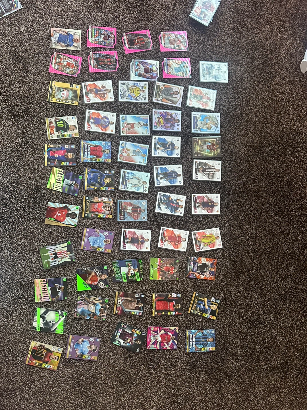 Assorted Topps Match Attax Soccer Trading Cards
