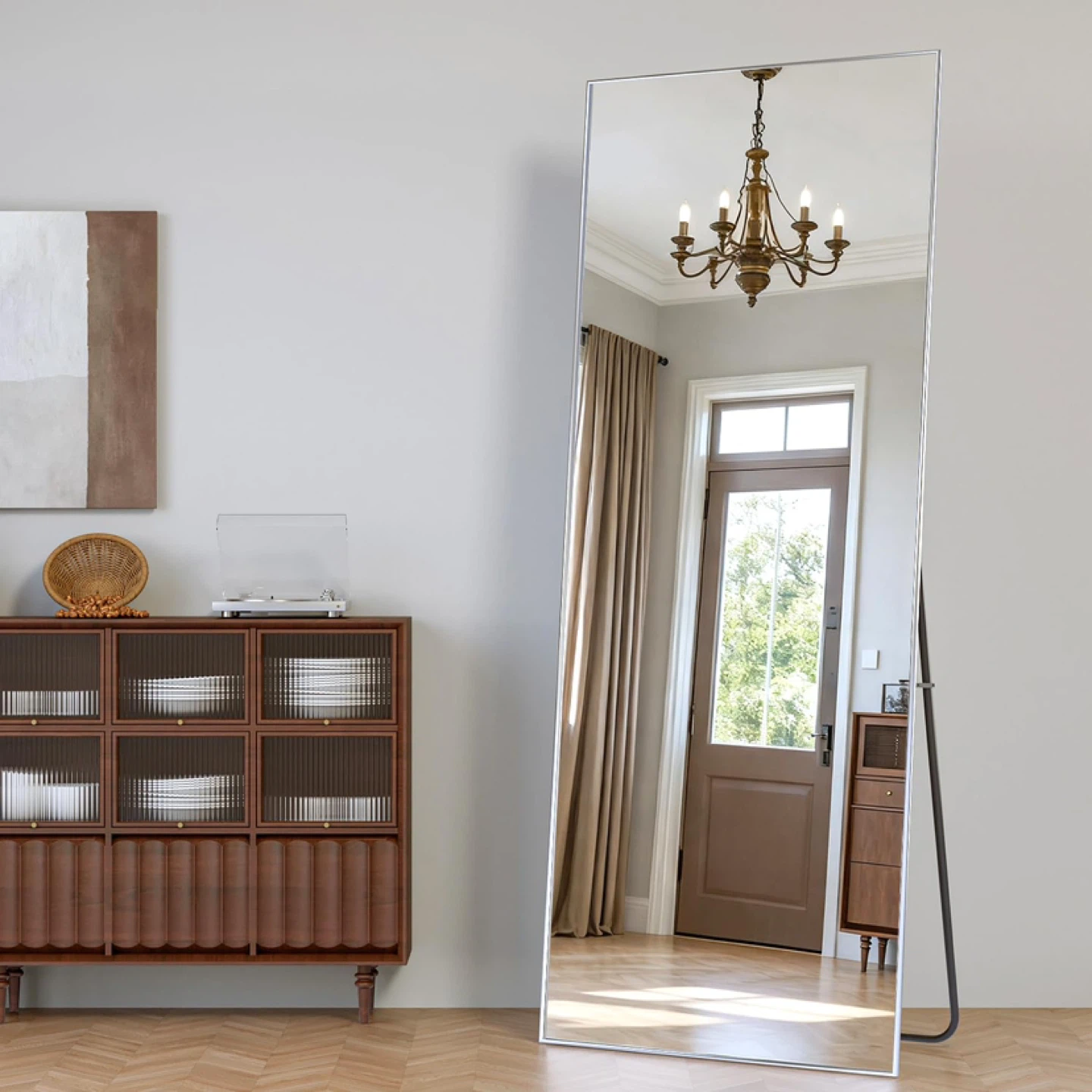Full Length Mirror 56"x21" Floor Mirror