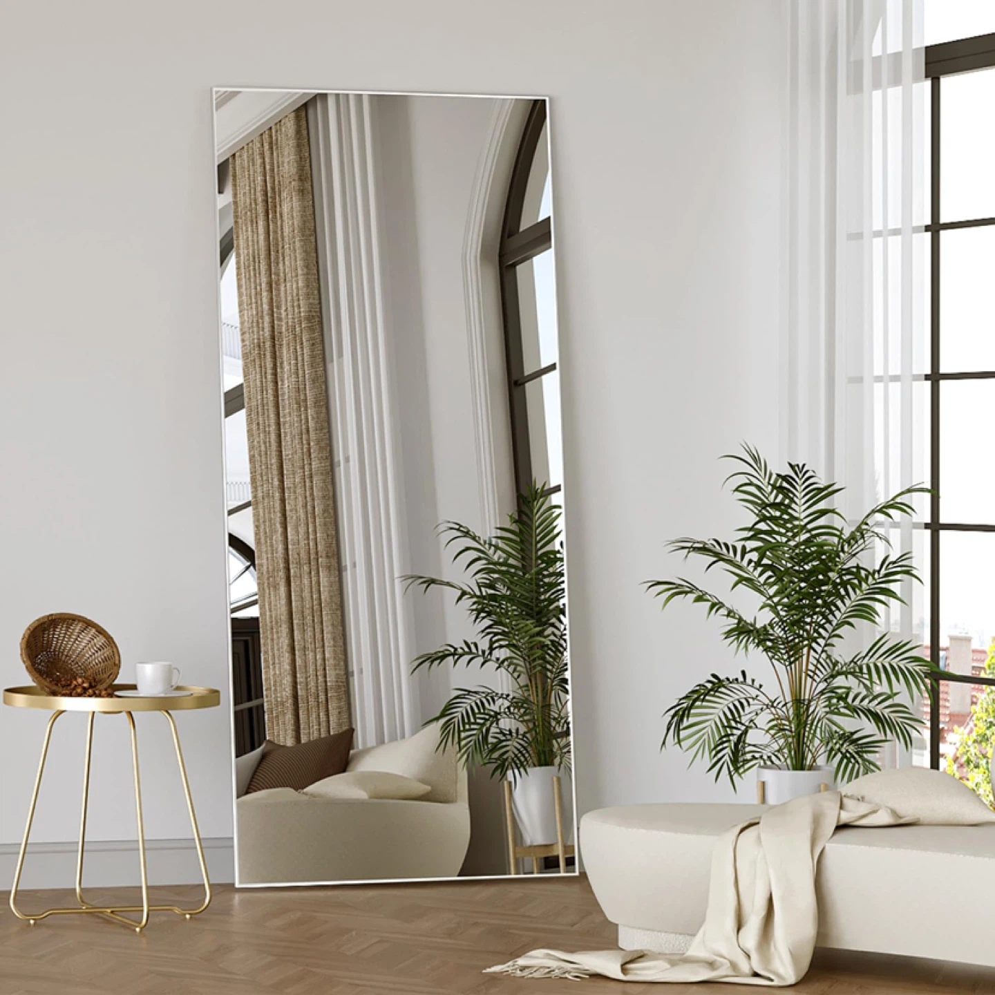 Full Length Mirror 56"x21" Floor Mirror - photo 3