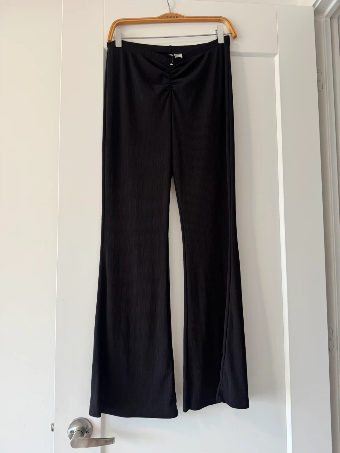 H&M Ribbed Flare Pants