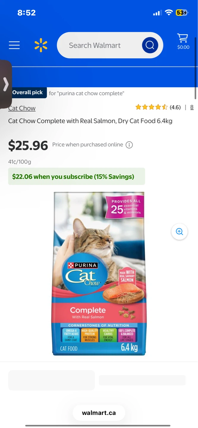 Brand New Cat Chow Cat Food 6.4kg - photo 2