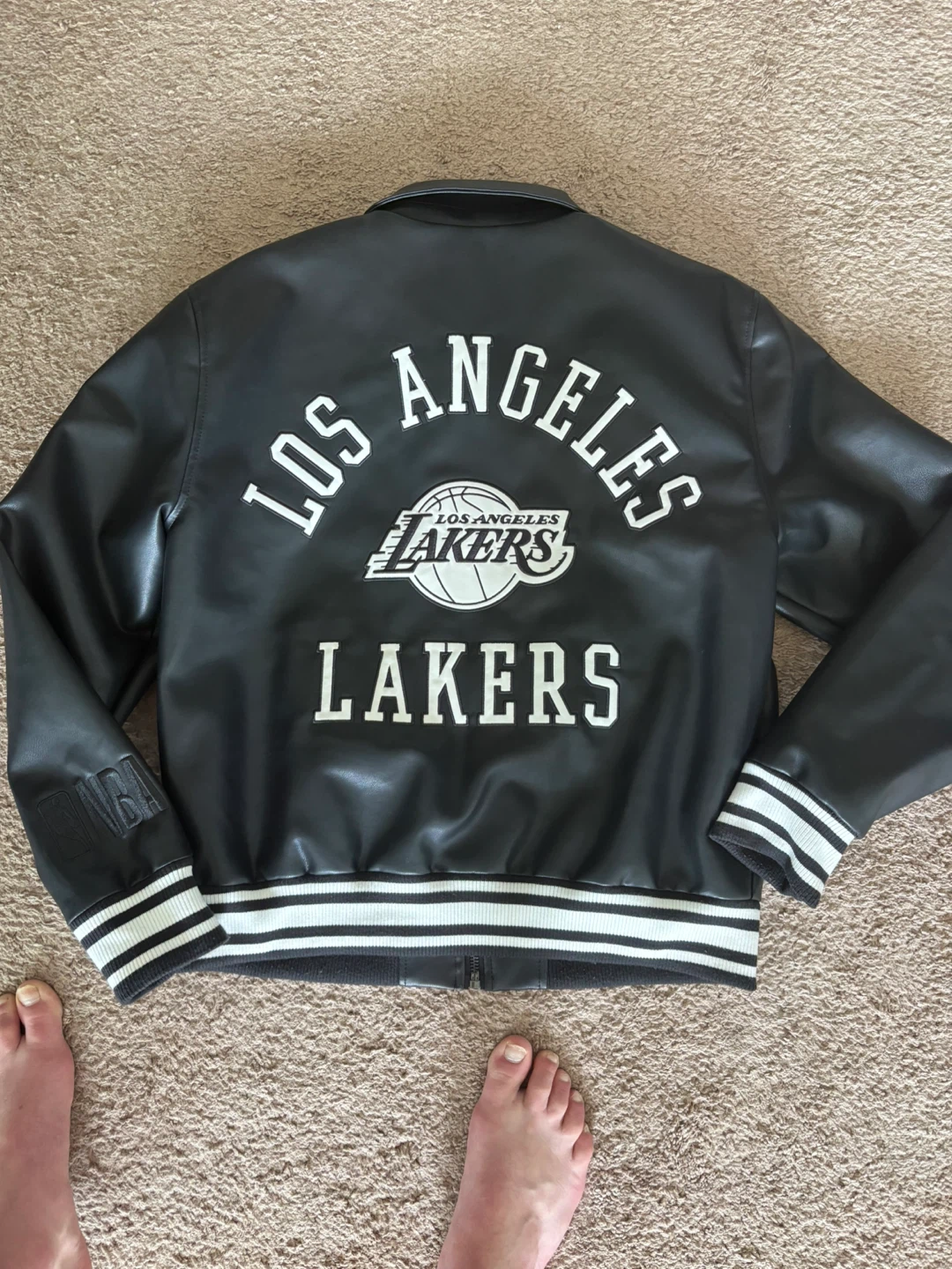 Los Angeles Lakers NBA Bomber Jacket - photo 2