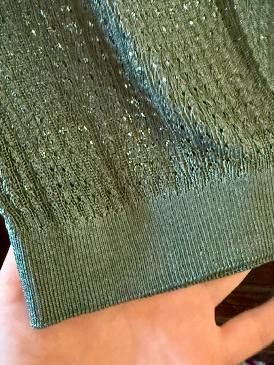 NWT Free People H29 and Crew Pullover Forest Green XS - photo 4