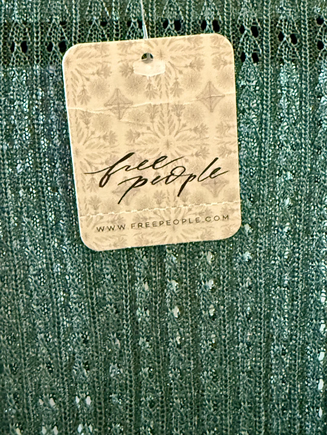 NWT Free People H29 and Crew Pullover Forest Green XS - photo 5