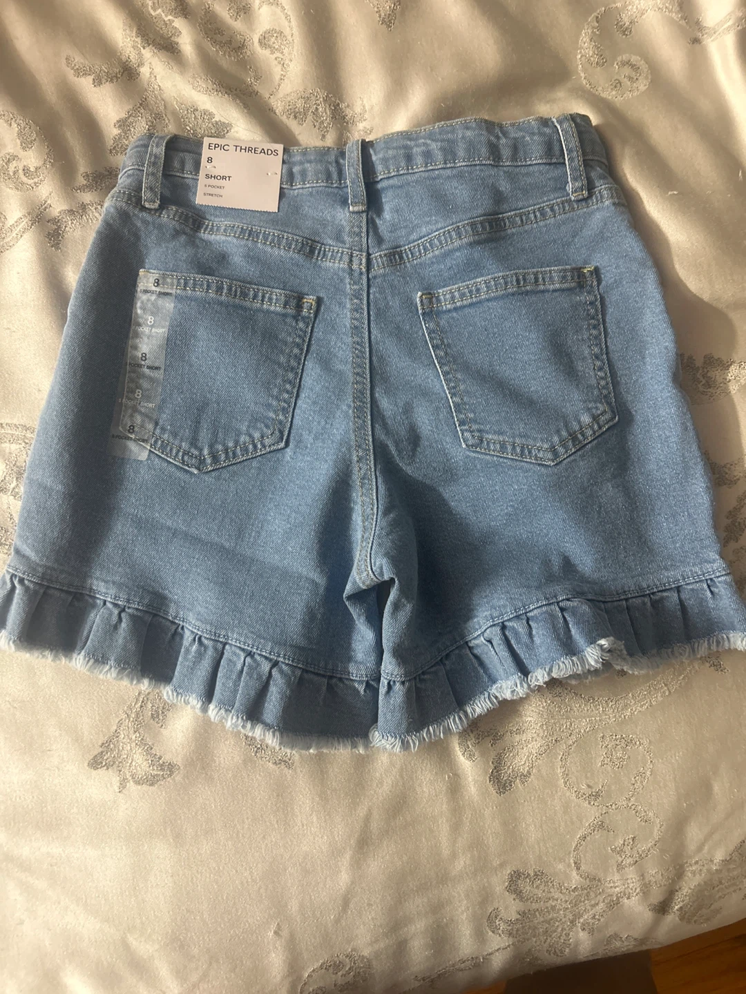 Epic Threads Girls Denim Shorts Size 8