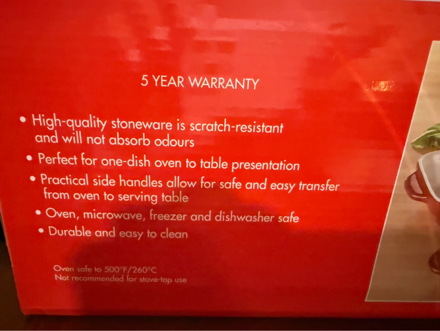 Lagostina 4 Piece Stoneware Baking Set - photo 2
