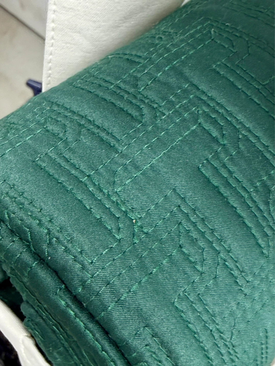 NWT Ted Baker King Quilted Throw Forest Green - photo 2