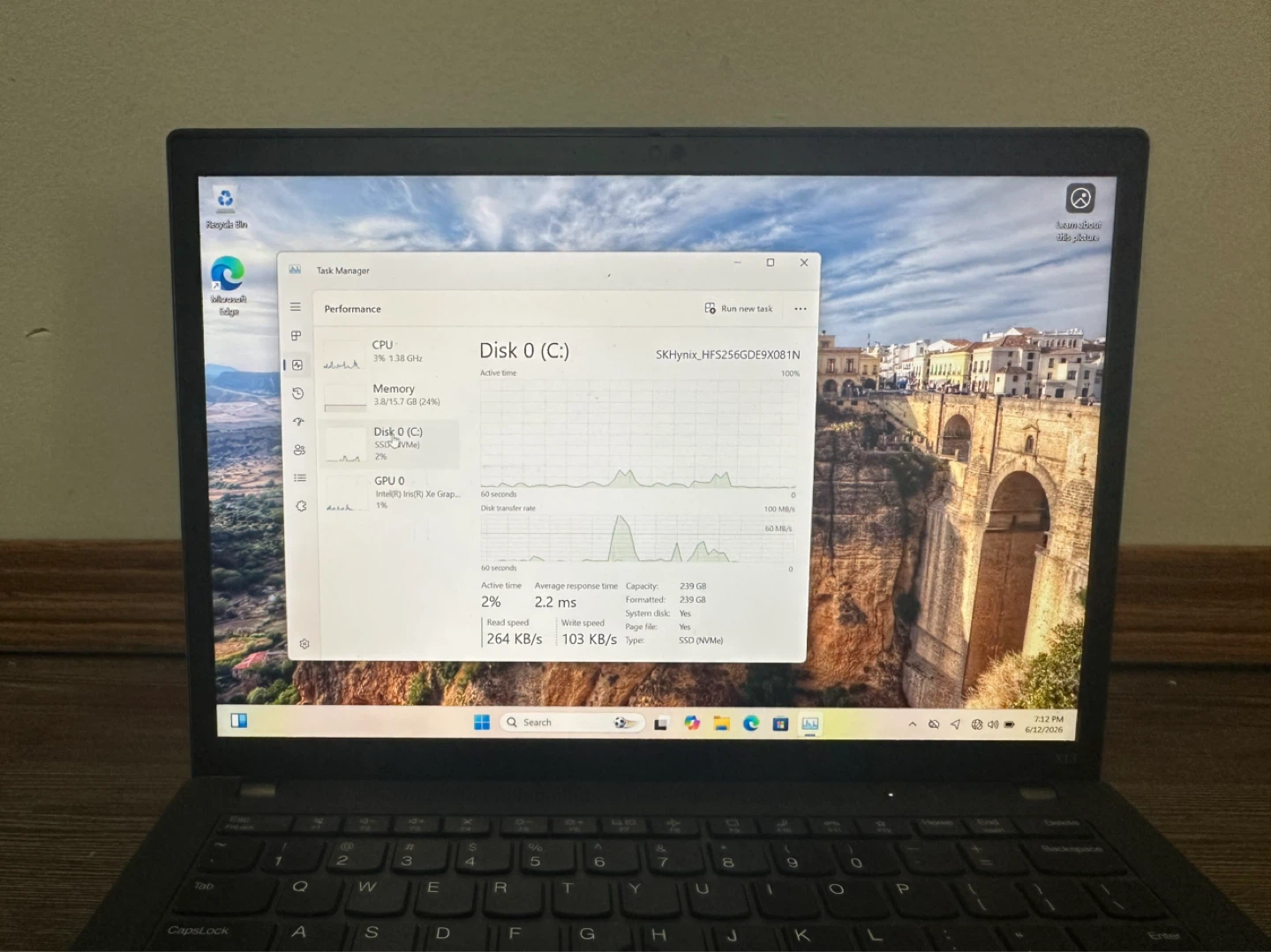 ThinkPad X13 Gen 3Magnesium Chasis(charger Included) - photo 4