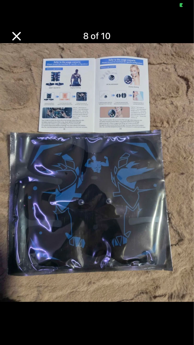 EMS Muscle Stimulator Electrode Pads with Control Units - photo 3