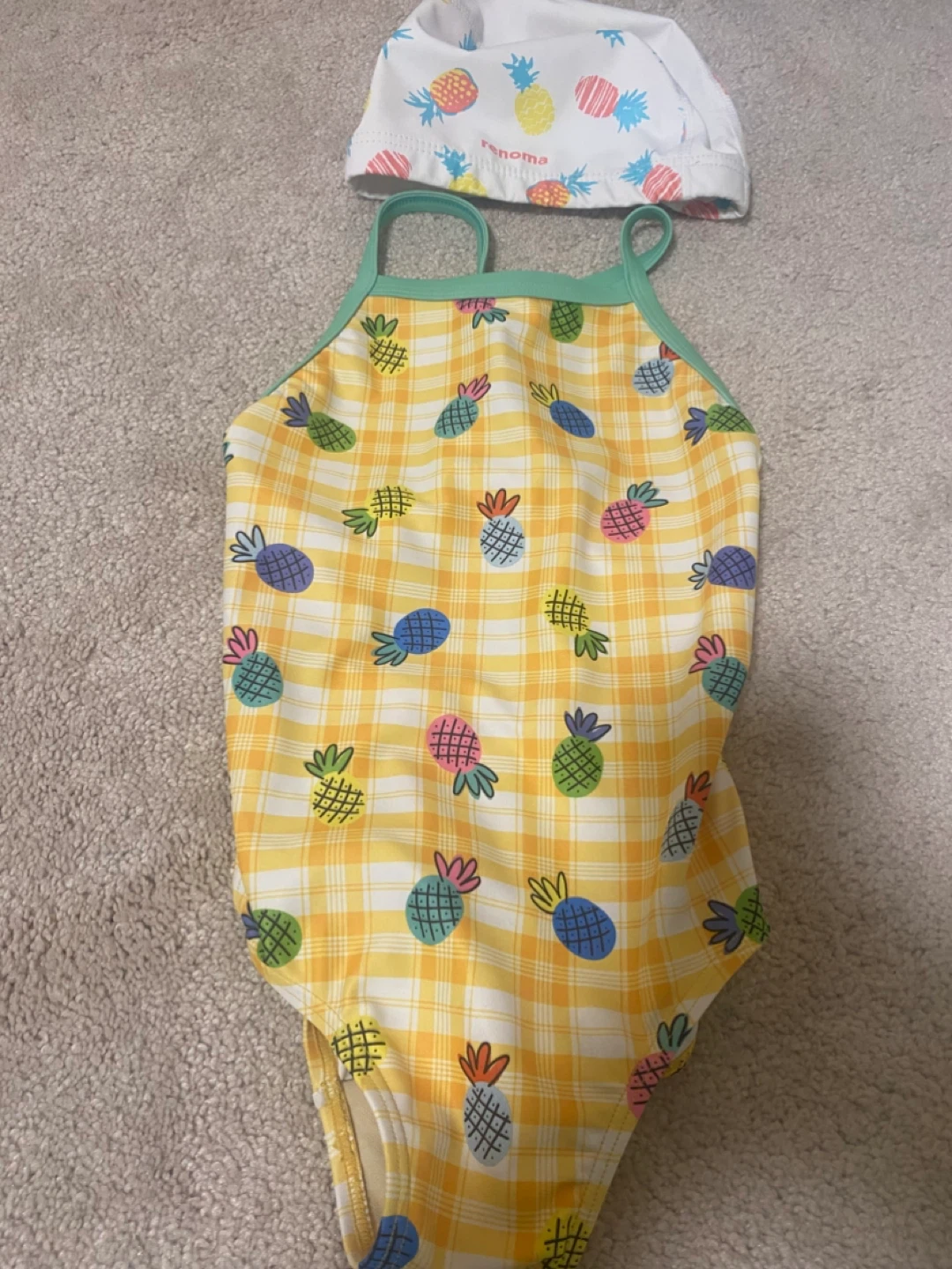 Renoma Kids Swimsuit and Cap Set