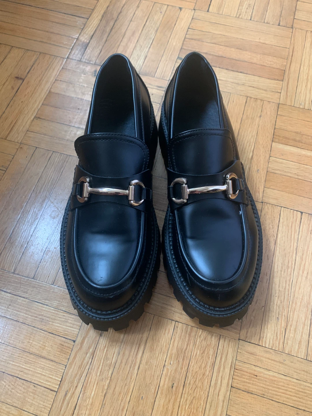 Black Loafers with Bit Detail - photo 2