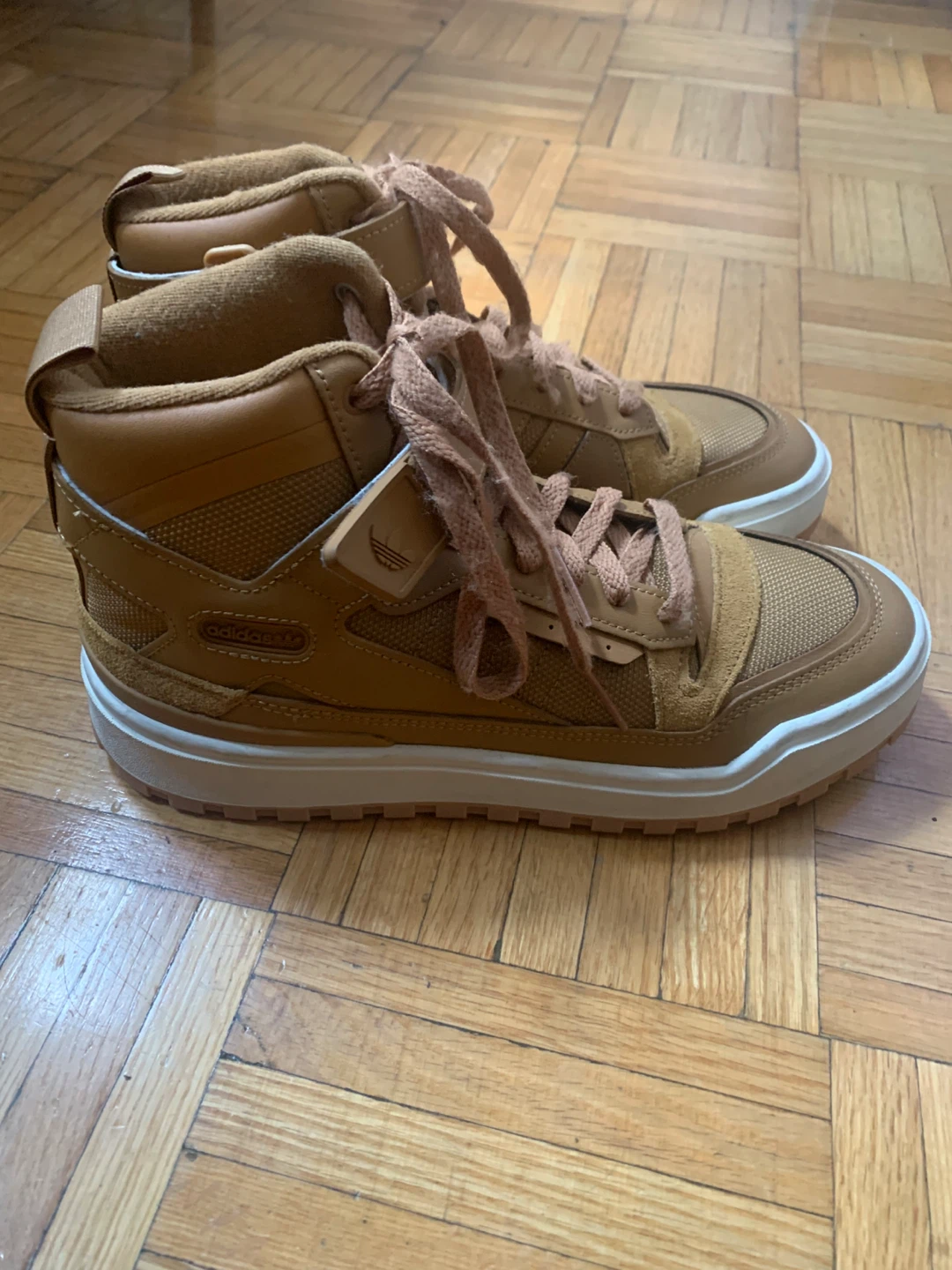 Adidas Forum Mid Brown Sneakers - photo 2