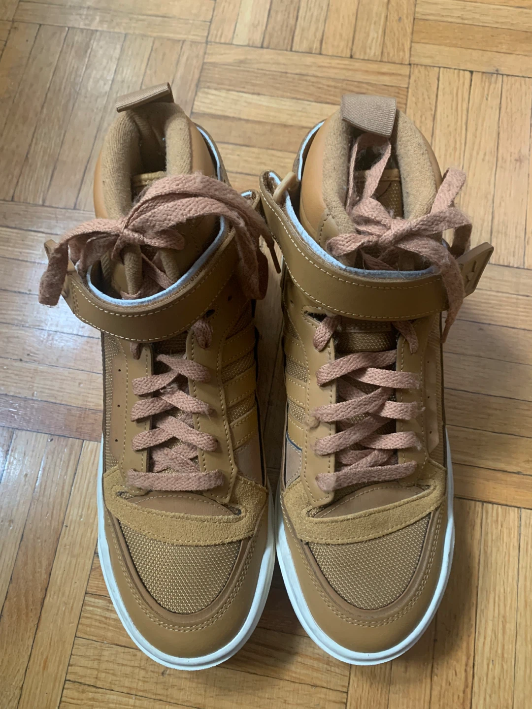 Adidas Forum Mid Brown Sneakers - photo 5