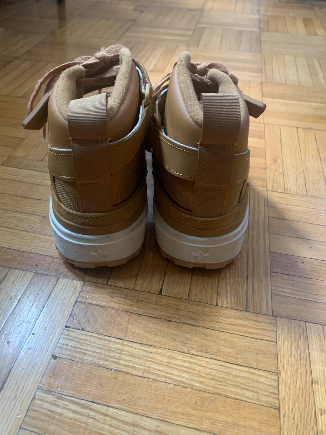 Adidas Forum Mid Brown Sneakers - photo 4