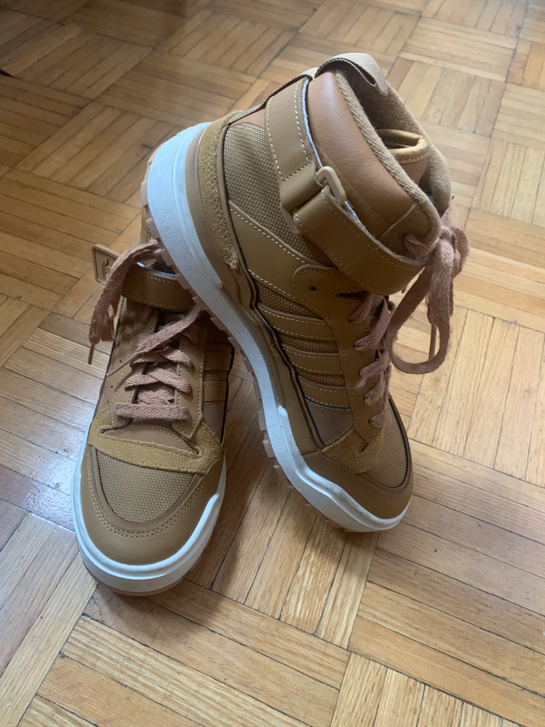 Adidas Forum Mid Brown Sneakers