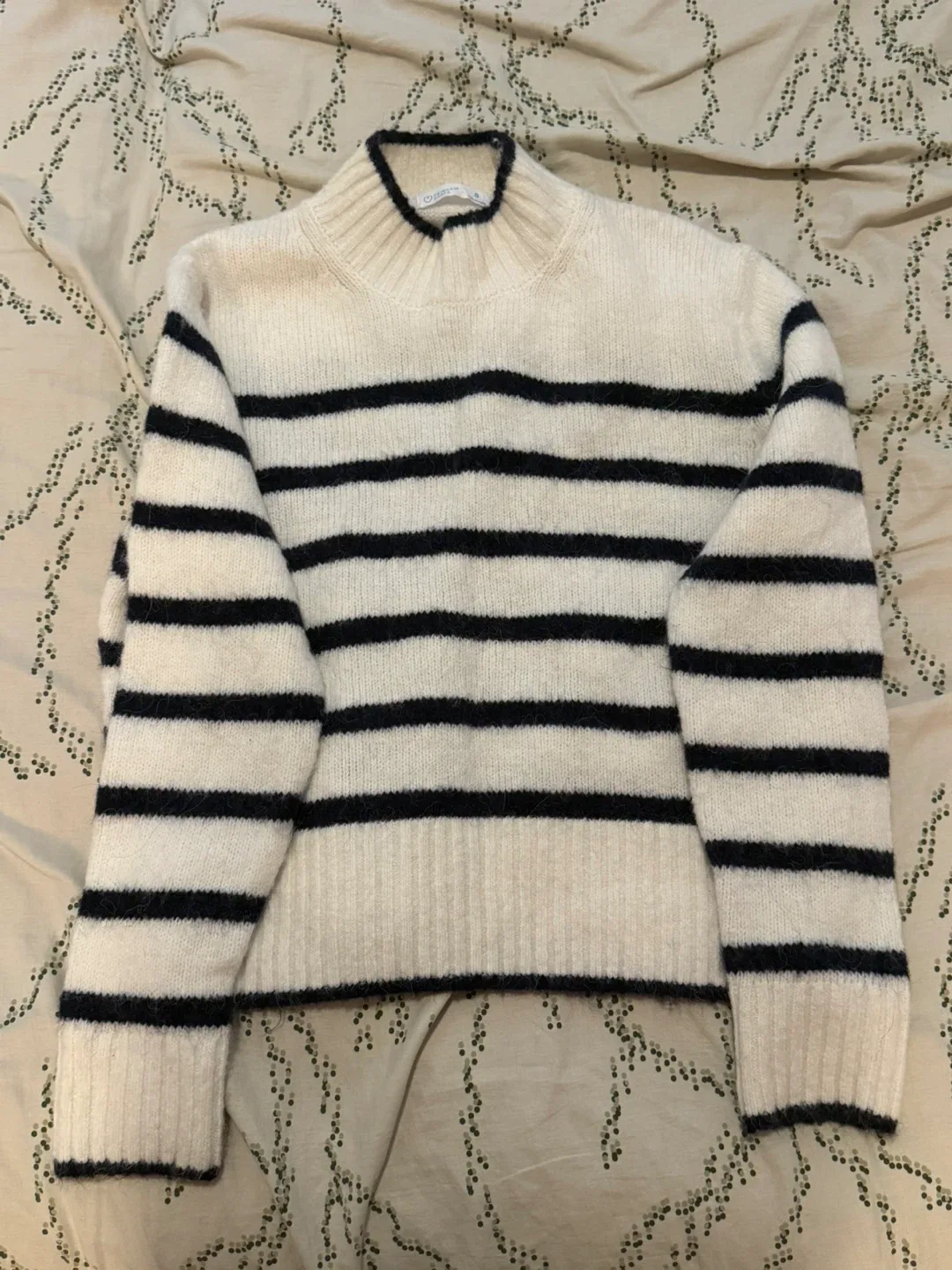 Primark Cares Striped Mock Neck Sweater