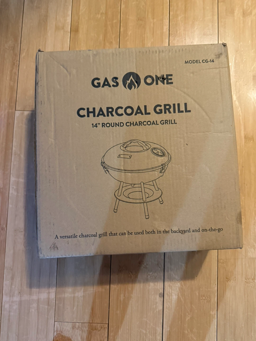 Brand New Gas One 14” Charcoal Grill