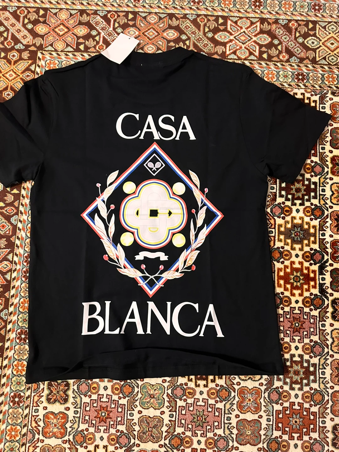 CASA BLANCA Black T-Shirt